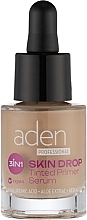 3in1 Face Primer Serum - Aden Cosmetics Skin Drop Tinted Primer Serum — photo N1