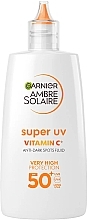 Sunscreen Fluid - Garnier Ambre Solaire Super UV Vitamin C SPF50 — photo N1