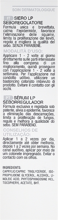 Sebo-Regulating Serum - Noreva Laboratoires Sebodiane DS Sebum-Regulating Serum — photo N3