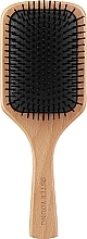 Wooden Hair Brush with Synthetic Bristles - Sister Young Naya Wood Brush Nv — photo N1