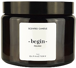 Scented Candle in a Jar - Ambientair The Olphactory Begin Foliage Candle — photo N2