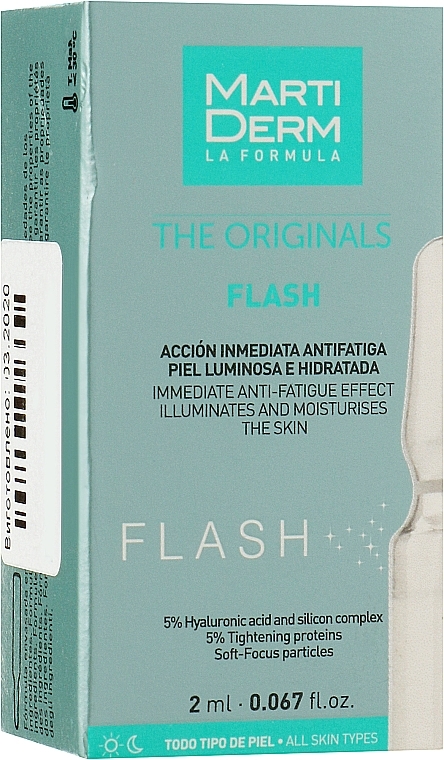 Illuminating Face Ampoules - MartiDerm The Originals Flash Ampoules — photo N3