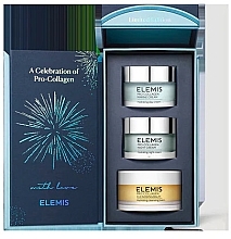 Set - Elemis Pro-Collagen Celebration Classics Trio (cl/balm/50g + cr/30ml + n/cr/30ml) — photo N2