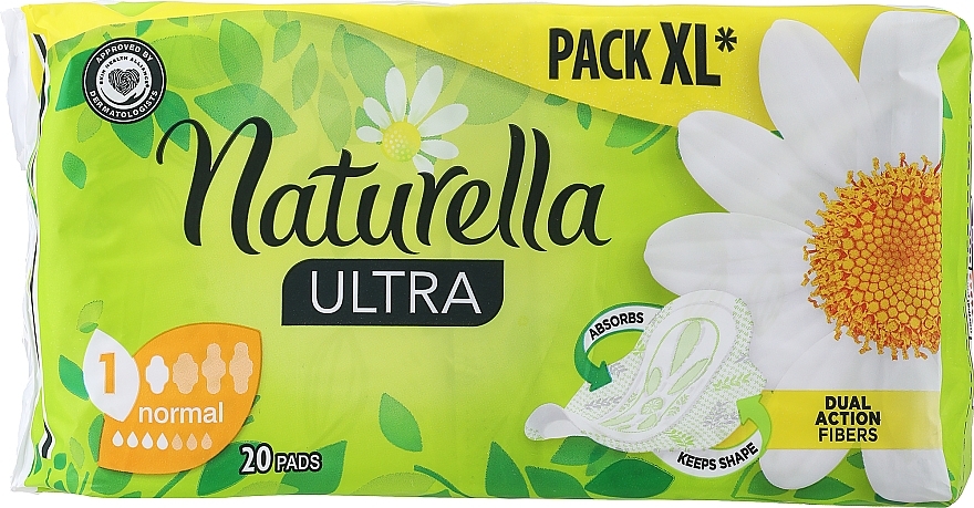 Sanitary Pads, 20pcs - Naturella Ultra Normal — photo N1