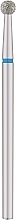 Ball Diamond Nail Drill Bit 001, d = 3.1 mm, medium abrasive, #29 - Kodi Professional — photo N1