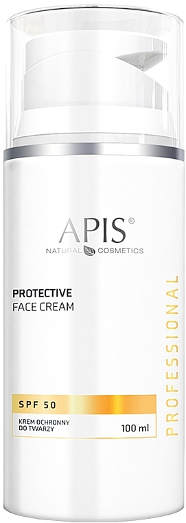 Protective Face Cream - APIS Professional Protective Face Cream SPF50 — photo N1