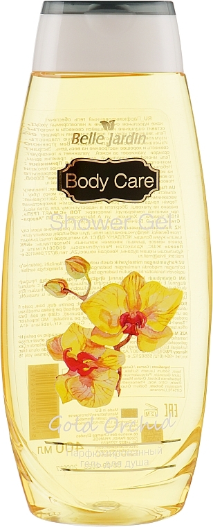 Perfumed Shower Gel with Orchid Extract - Belle Jardin Gold Orchid Shower Gel — photo N1