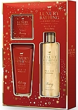 Fragrances, Perfumes, Cosmetics Set - Grace Cole The Luxury Bathing Wild Fig & Cranberry (b/cr/150ml + b/foam/250ml + soap/100g)