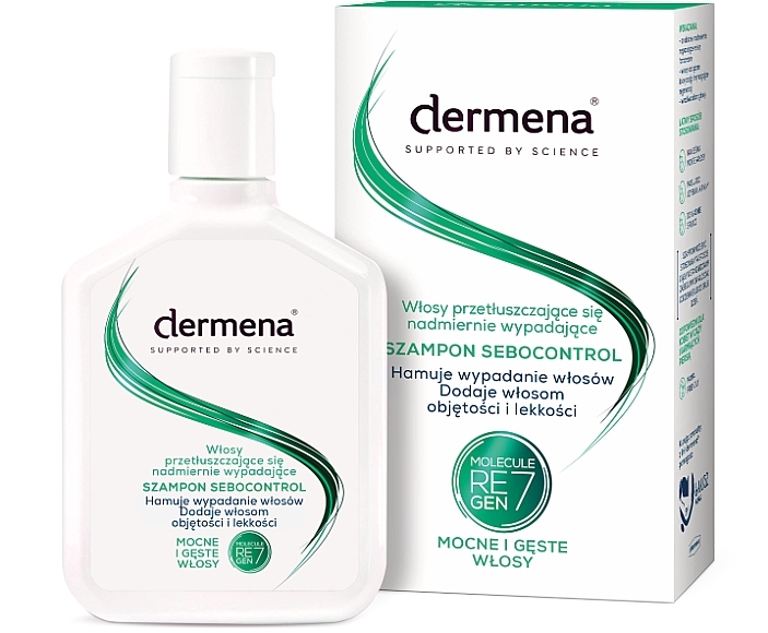 Shampoo - Dermena Sebocontrol Shampoo — photo N2