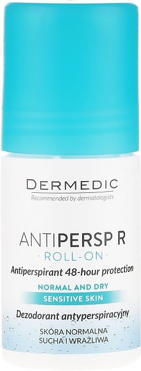 Roll-on Antiperspirant with a Neutral Scent - Dermedic Antipersp R  — photo N1