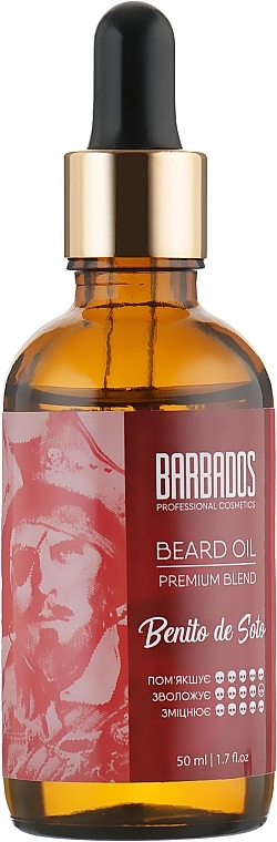 Beard Oil - Barbados Beard Oil Benito De Soto — photo N1