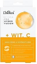 Fragrances, Perfumes, Cosmetics Vitamin C Hydrogel Eye Patches - L'biotica PGA Hydro Fusion 