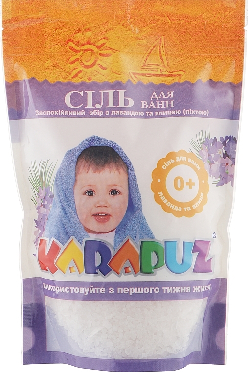 Lavender & Fir Bath Salt - Karapuz — photo N1