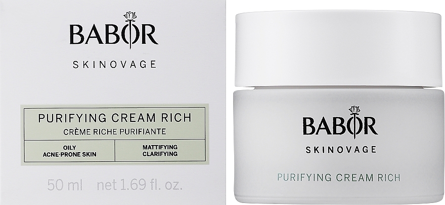 Cream for Problem Skin - Babor Skinovage Purifying Cream Rich — photo N5