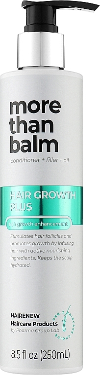 Hair Growth X2 Conditioner - Hairenew Hair Growth Plus Balm Hair — photo N2