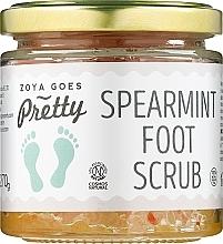 Mint Foot Scrub - Zoya Goes Pretty Spearmint Foot Scrub — photo N1
