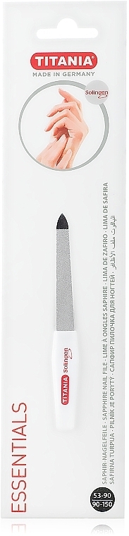 Sapphire Nail File, 4-size - Titania Soligen Saphire Nail File — photo N1