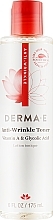 Fragrances, Perfumes, Cosmetics Anti-Wrinkle Tonic with Vitamin A, Glycolic Acid & Papaya Extract - Derma E Anti-Wrinkle Toner