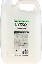 Hair Shampoo "Lily of the Valley" - Stapiz Basic Salon Shampoo Lily Of The Valley — photo N3