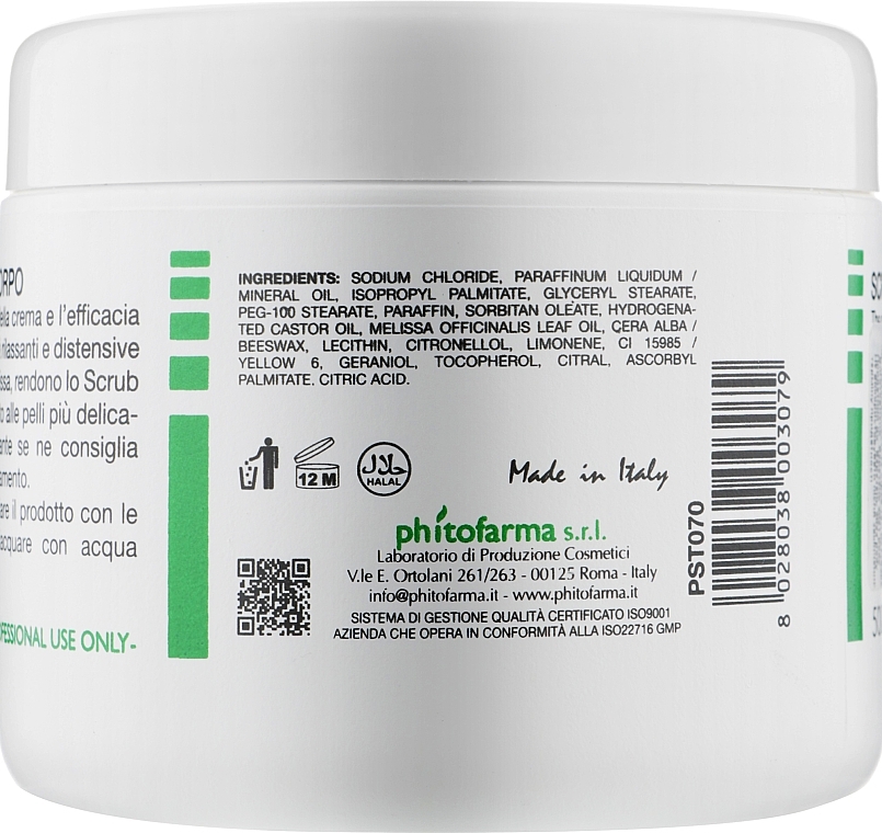 Body Cream Scrub - Phyto Sintesi Scrub Cream — photo N3