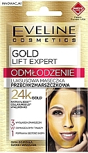 Rejuvenating 24K Gold Mask - Eveline Cosmetics Gold Lift Expert Rejuvenation Mask — photo N3
