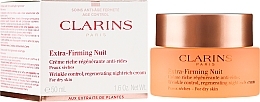 Fragrances, Perfumes, Cosmetics Firming Anti-Wrinkle Night Cream - Clarins Extra-Firming Night Rich Cream For Dry Skin