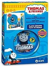 Fragrances, Perfumes, Cosmetics Set - Kin Thomas & Friends Kit (toothpaste/50ml + toothbrush/1pcs + plate/1pcs)