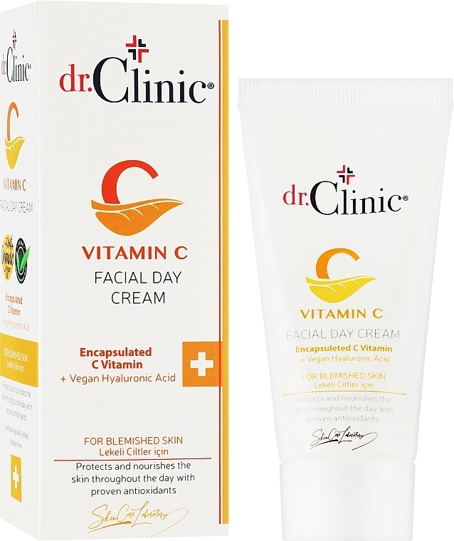 Brightening Face Cream with Vitamin C - Dr. Clinic Vitamin C Facial Day Cream — photo N2