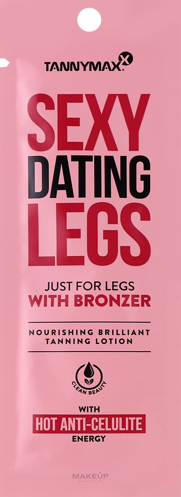 Bronzing Leg Lotion with Warming Formula - Tannymaxx Sexy Dating Legs Brilliant Hot Bronzer (sachet) — photo 15 ml