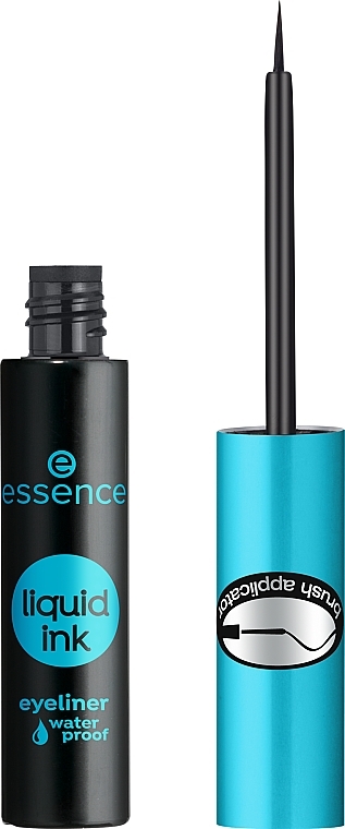 Waterproof Liquid Eyeliner - Essence Liquid Ink Eyeliner Waterproof — photo N2