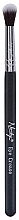 Fragrances, Perfumes, Cosmetics Eyeshadow Brush, EB-05-OB - Nanshy Eye Crease Brush Onyx Black