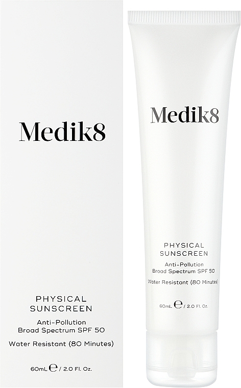 Sunscreen Cream - Medik8 Physical Sunscreen SPF 50 — photo N2