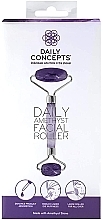 Face Massage Roller, amethyst - Daily Concepts Daily Amethyst Facial Roller — photo N3