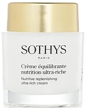 Fragrances, Perfumes, Cosmetics Repairing Cream - Sothys Nutritive Replenishing Ultra-Rich Cream