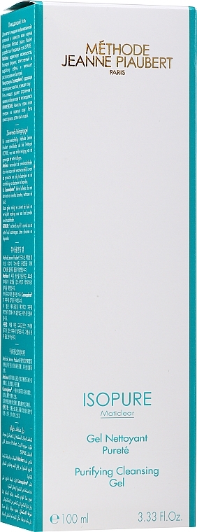 Purifying Cleansing Face Gel - Jeanne Piaubert Isopure Purifying Cleansing Gel — photo N2