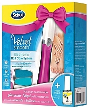 Fragrances, Perfumes, Cosmetics Electronic Nail File - Scholl Velvet Smooth Electronic Nail Care Sistem Pink