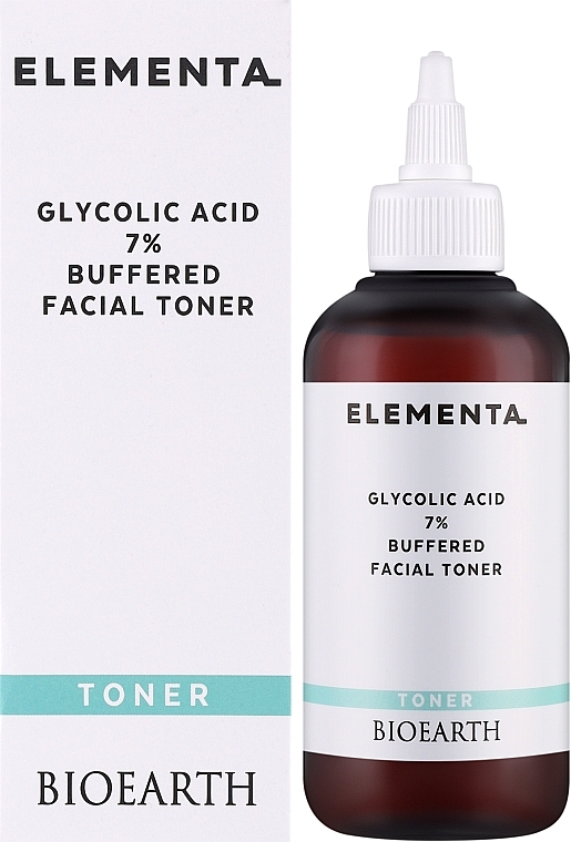 Glycolic Acid Face Toner - Bioearth Element Glycolic Acid 7% Buffered Facial Toner — photo N2