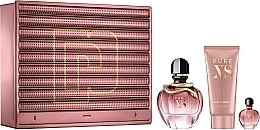 Fragrances, Perfumes, Cosmetics Paco Rabanne Pure XS For Her - Set (edp/80ml + edp/6ml + b/lot/100ml)