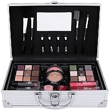 Fragrances, Perfumes, Cosmetics Beauty Case, silver - Cosmetic 2K From Barcelona With Love Silver