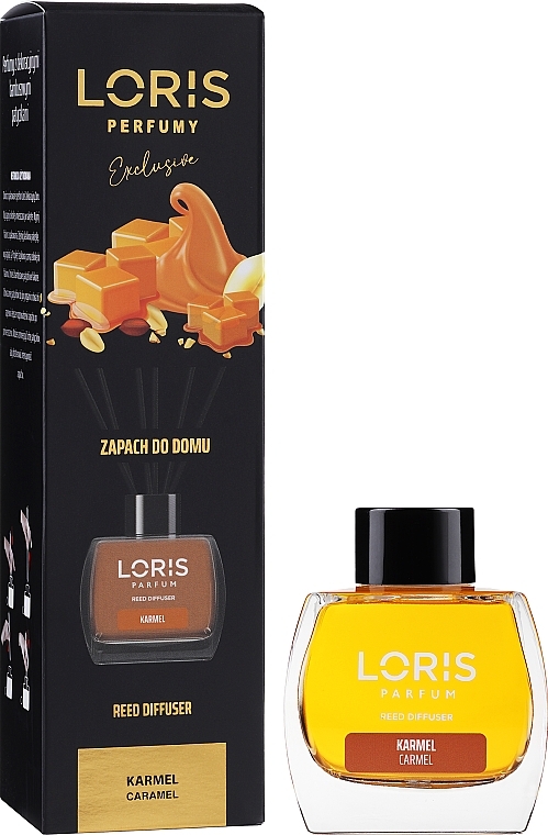 Caramel Reed Diffuser - Loris Parfum Exclusive Caramel Reed Diffuser — photo N5