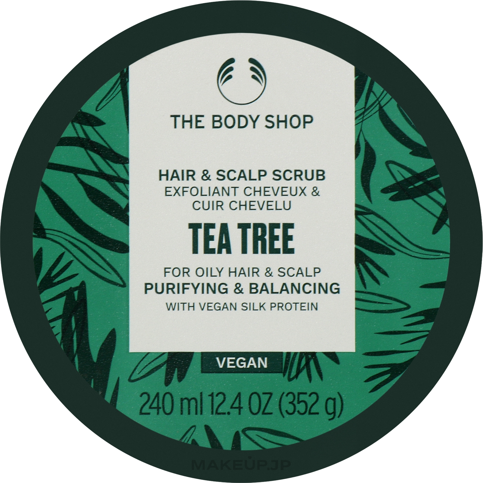 Hair & Scalp Scrub - The Body Shop Tea Tree Purifying & Balancing Hair & Scalp Scrub — photo 240 ml