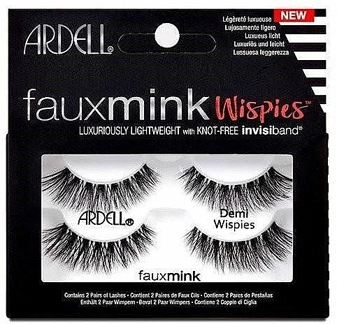 False Lashes - Ardell Faux Mink Demi Wispies, 4psc — photo N1