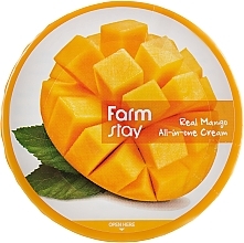 Fragrances, Perfumes, Cosmetics Face & Body Cream with Mango Extract - FarmStay Real Mango All-In-One Cream