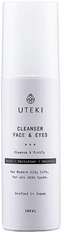 Face & Eye Cleanser - Uteki Cleanser Face & Eyes — photo N2