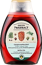 Fragrances, Perfumes, Cosmetics Bath & Shower Oil "Cedar & Cypress" - Green Pharmacy