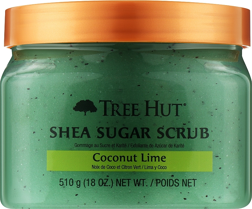 Body Scrub "Coconut & Lime" - Tree Hut Shea Sugar Scrub — photo N1