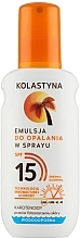 Fragrances, Perfumes, Cosmetics Waterproof Tanning Emulsion Spray SPF 15 - Kolastyna Suncare Emulsion SPF 15