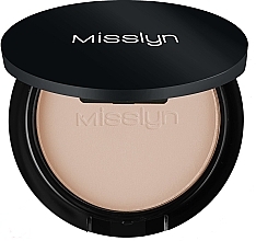 Fragrances, Perfumes, Cosmetics Powder with Matting Effect - Misslyn Compact Powder (tester)