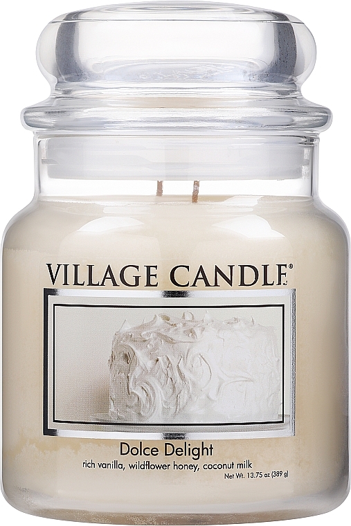 Scented Candle in Jar "Sweet Delight" - Village Candle Dolce Delight — photo N2