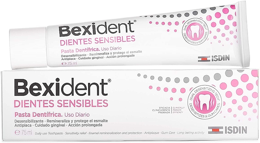 Toothpaste - Isdin Bexident Sensitive Toothpaste — photo N1